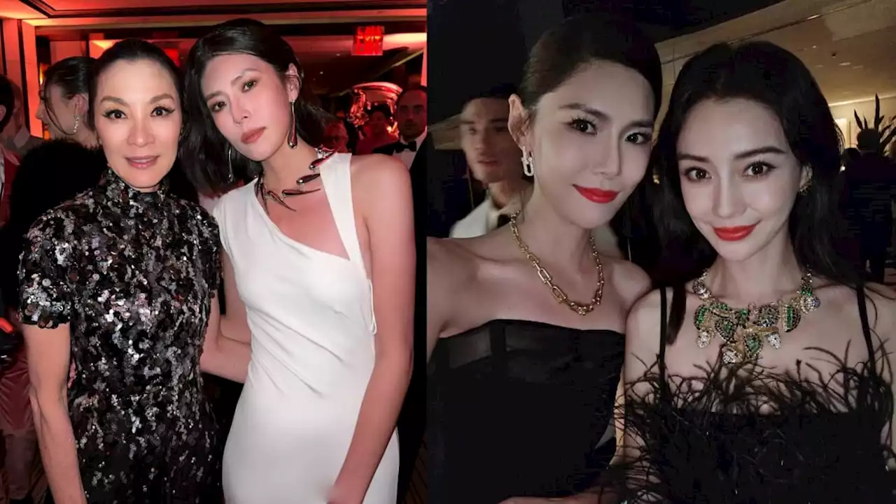 Carrie Wong met Michelle Yeoh, Angelababy, Jared Leto and other superstars in New York and here are the pics