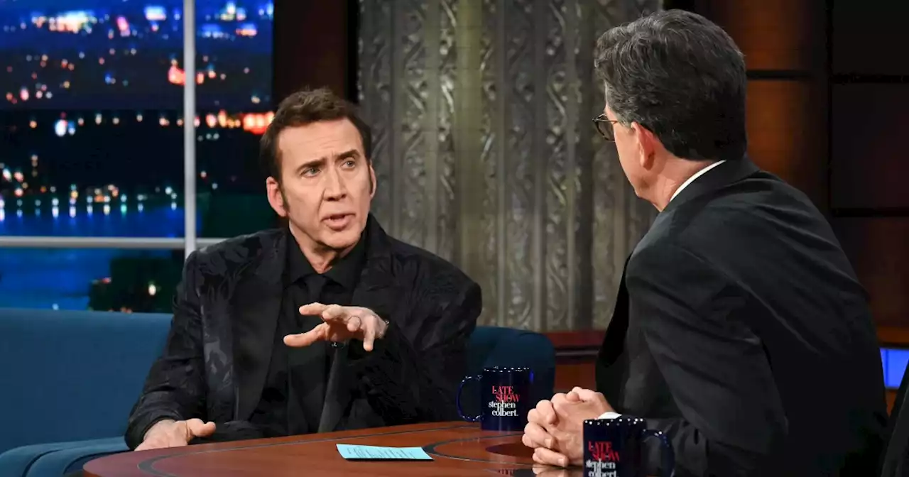 Nicolas Cage says his earliest memory is from inside his mother’s womb