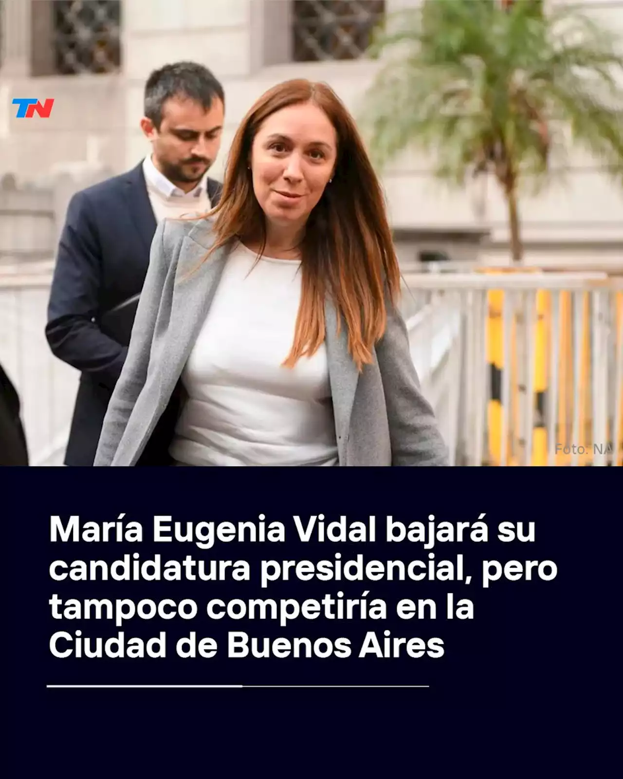 María Eugenia Vidal bajará su candidatura presidencial, pero tampoco competiría en la Ciudad