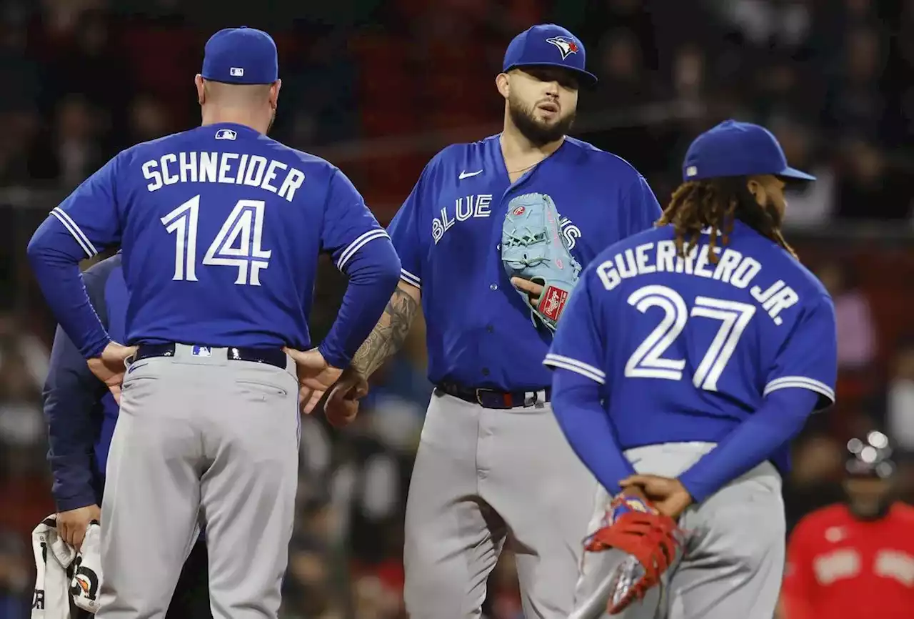 Analysis | Blue Jays stumble against Boston again after Alek Manoah hit by comebacker