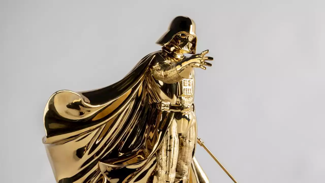 Lladró’s golden Darth Vader brightens up the dark side on Star Wars Day