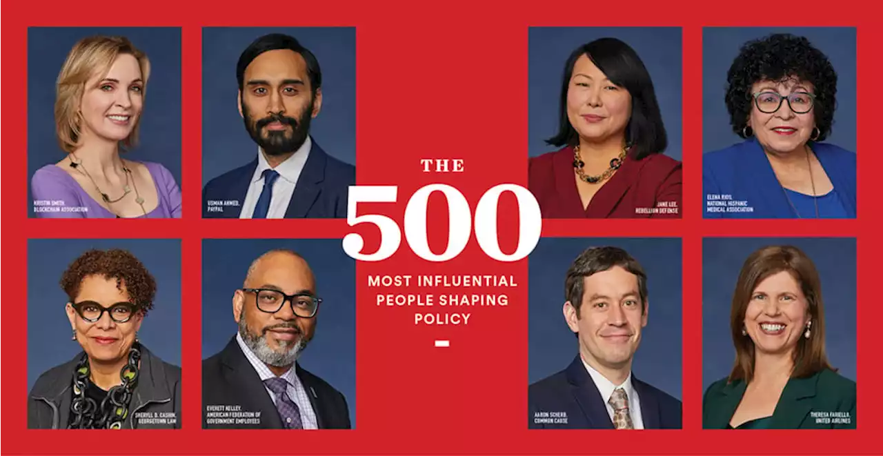 Washington DC’s 500 Most Influential People of 2023