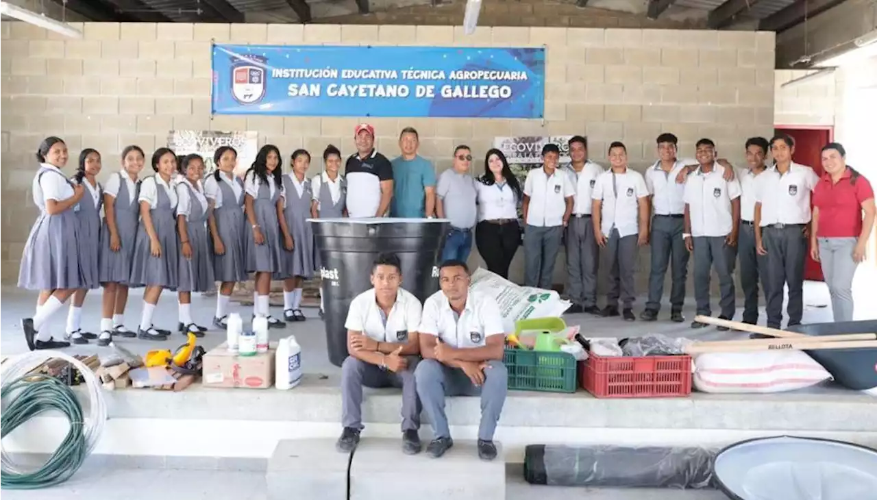 17 colegios del Atlántico recibirán dotación para construir Ecoviveros