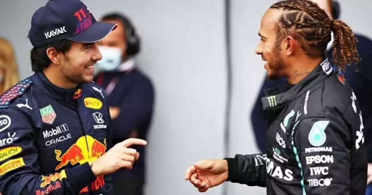 VIDEO: Lewis Hamilton: ‘Estoy muy feliz y orgulloso del Checo Pérez, espero pase (a Verstappen)’