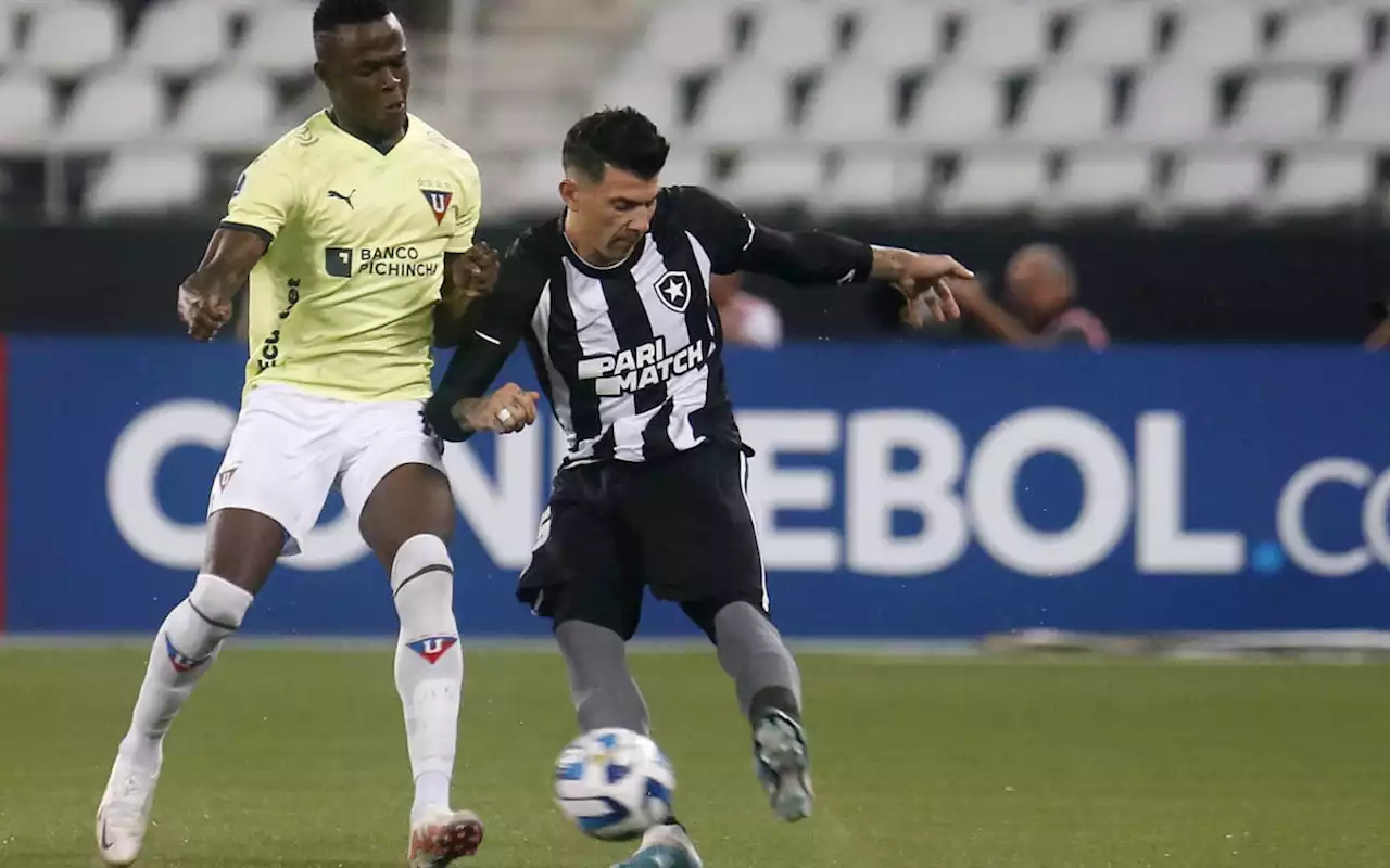 Em jogo morno, Botafogo não fura defesa da LDU e empata sem gols no Nilton Santos | Botafogo | O Dia