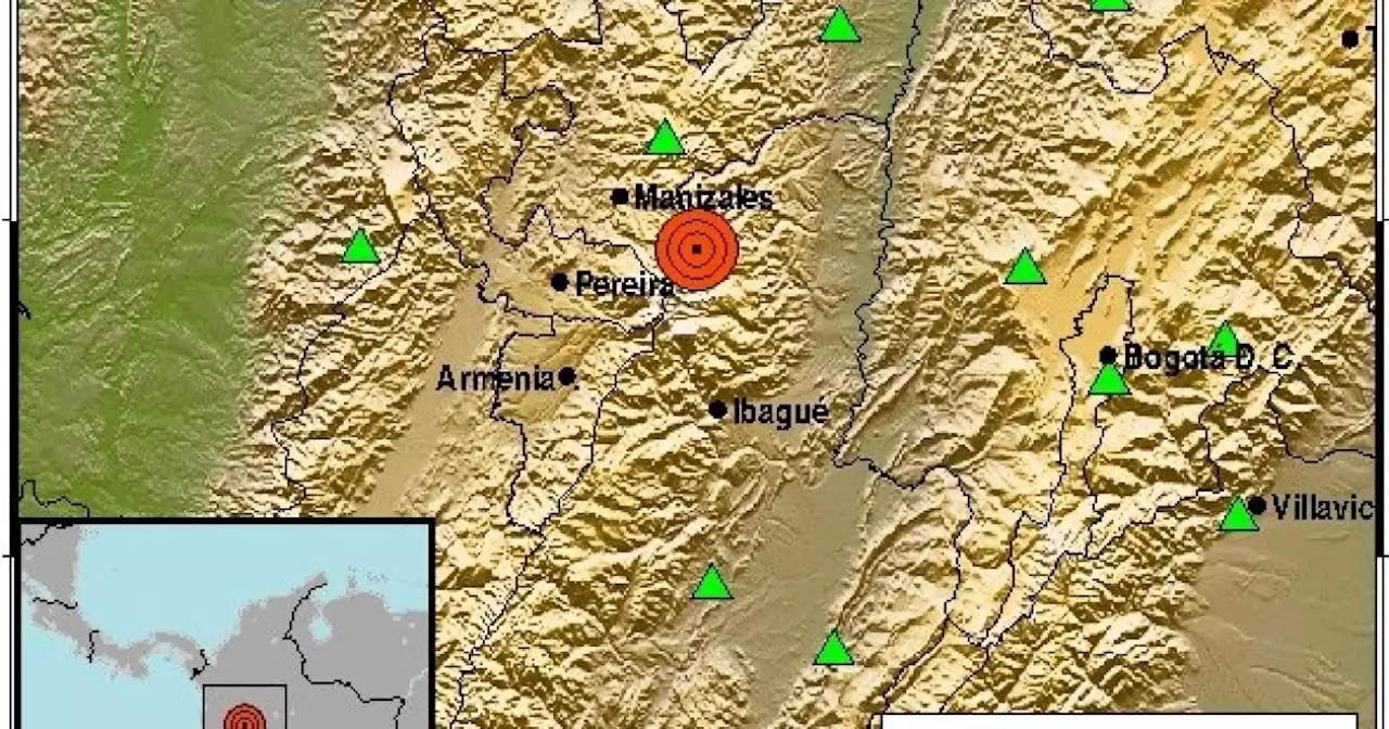 Temblor en Colombia de magnitud 2,2 se sintió en Tolima