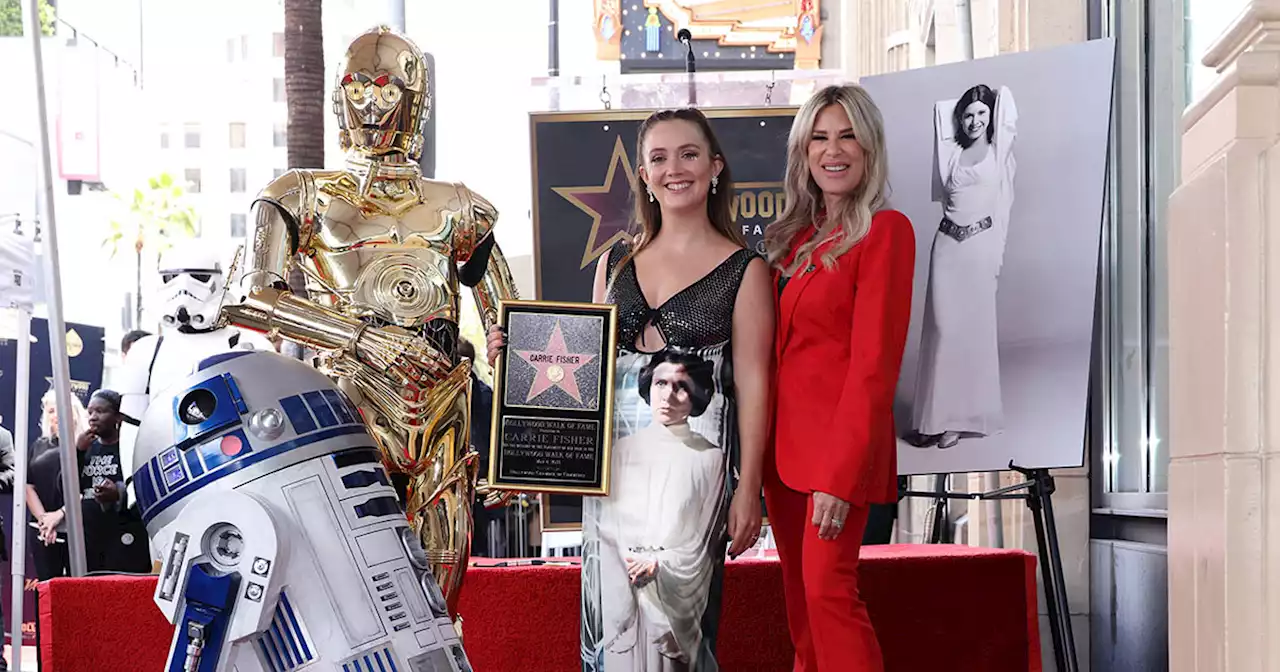 Carrie Fisher's Walk of Fame star provokes family wars