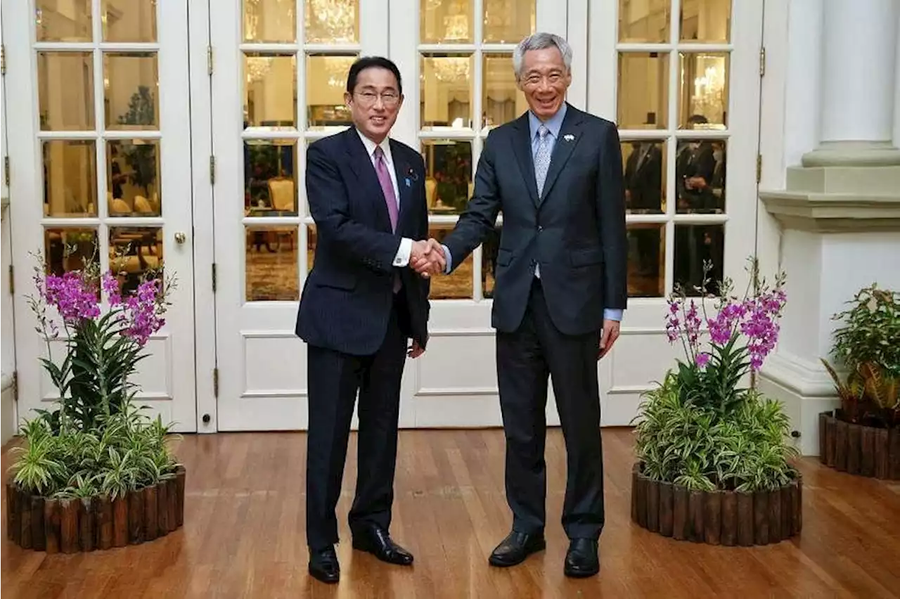 PM Lee and PM Kishida reaffirm excellent ties between Singapore and Japan