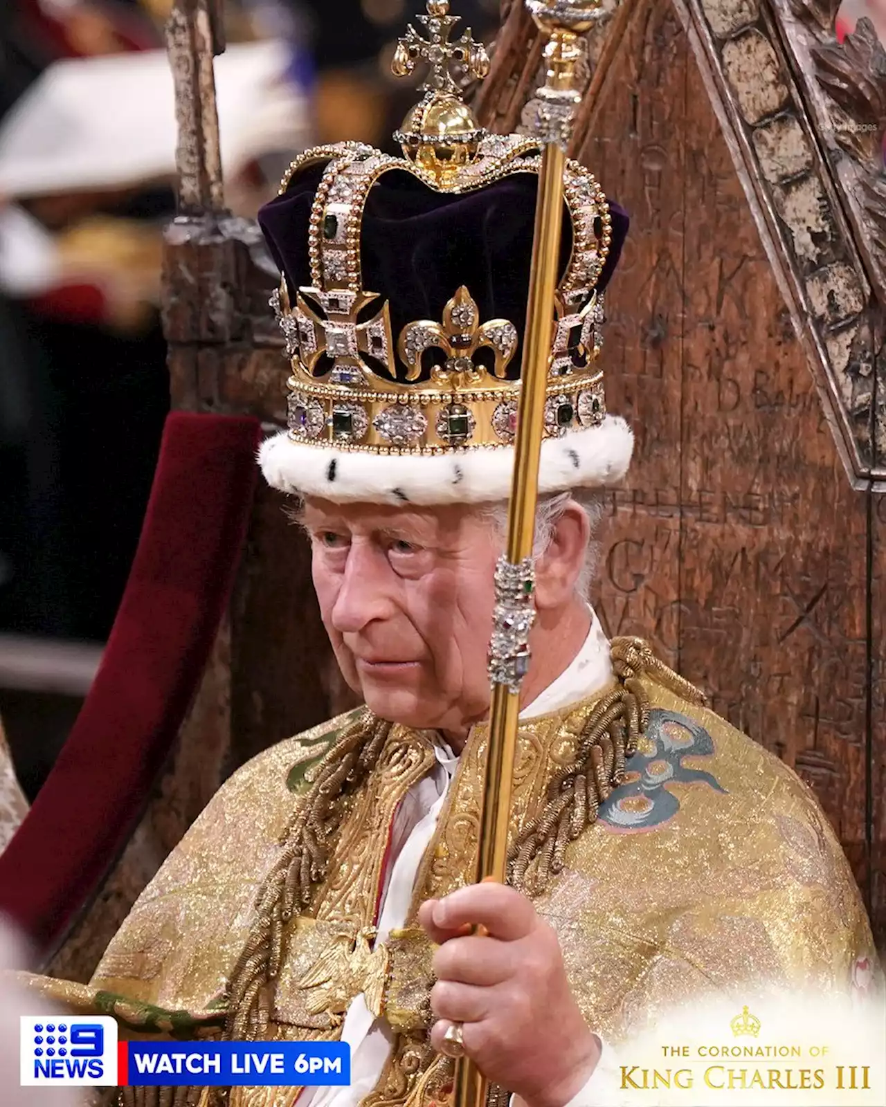 Live: The coronation of King Charles III