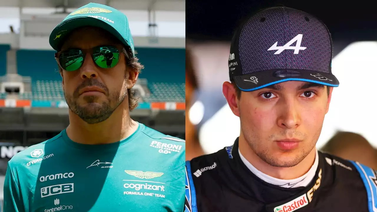 El brutal zasca por radio de Fernando Alonso a Ocon en plenos libres del GP de Miami