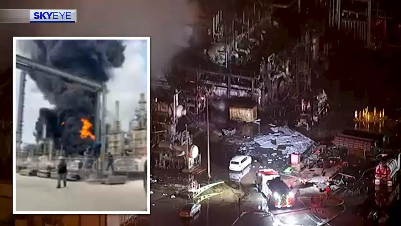 Deer Park chemical plant fire sends 9 workers to hospital in Texas