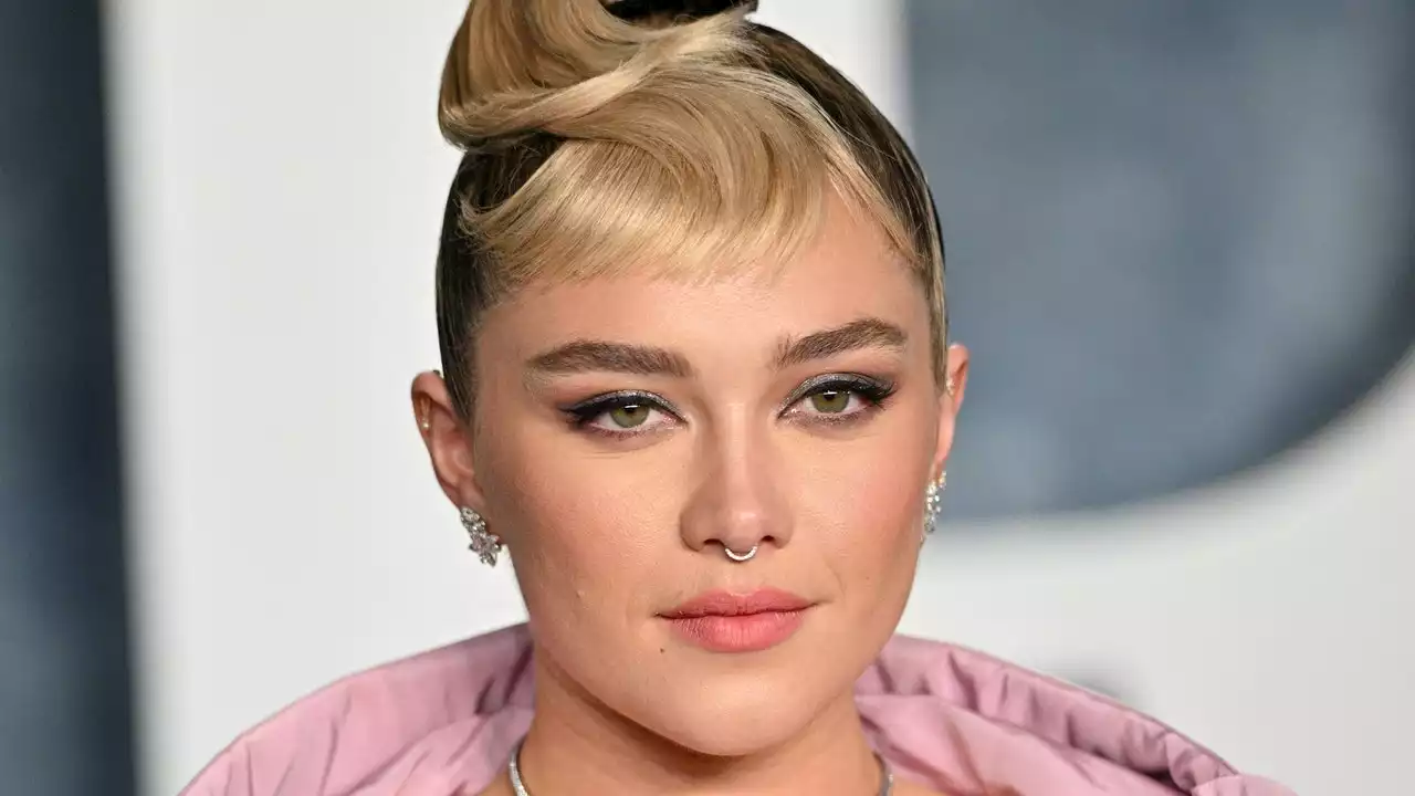 Florence Pugh Finally Let Her Hair Down on the Red Carpet. It Did Not Disappoint.