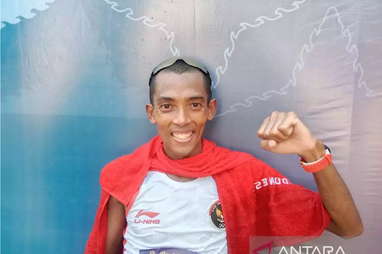 Agus Prayogo raih emas maraton putra SEA Games Kamboja