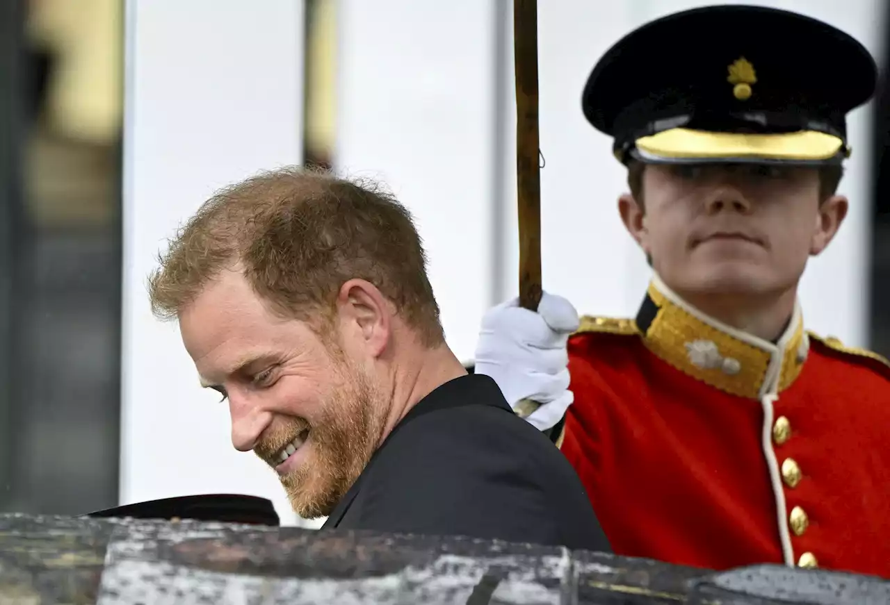 Prince Harry an odd man out at father's coronation spectacle