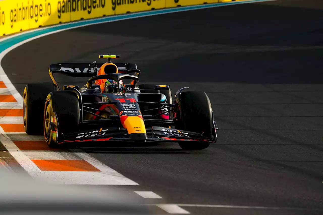 Miami F1 track surface like driving on intermediate tyres, says Perez