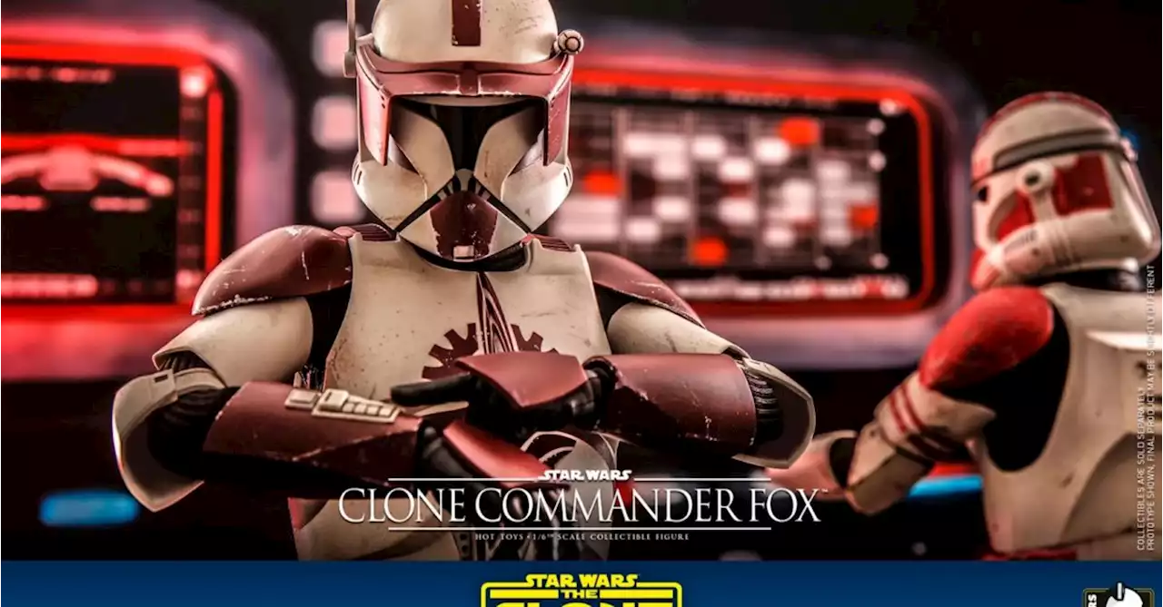 Star Wars: The Clone Wars Commander Fox Reporting for Duty