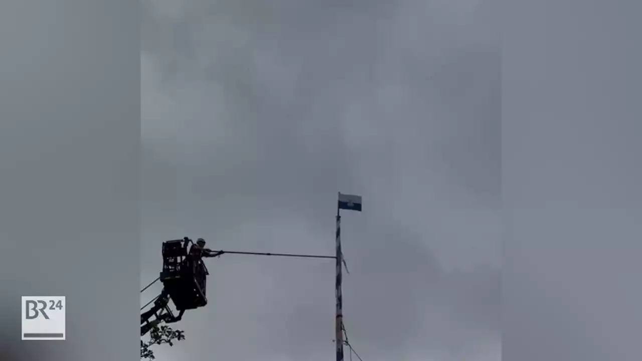 Heftige Gewitter und Starkregen über Teilen Bayerns