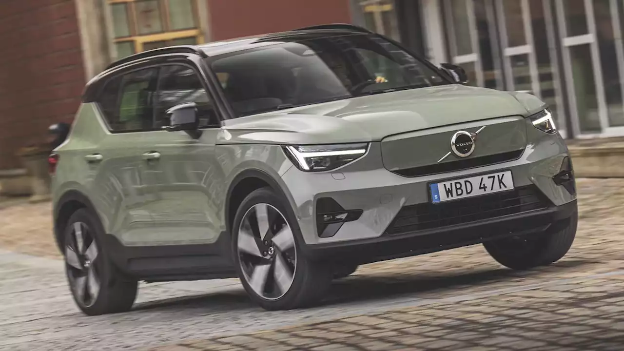 Volvo XC40 Recharge SUV review: deliveries in rear