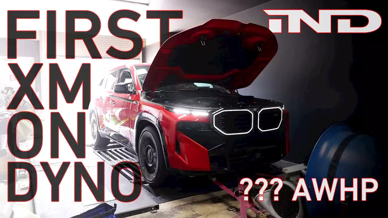 BMW XM Blows Away Expectations With 768 HP At The Crank During Dyno Test | Carscoops