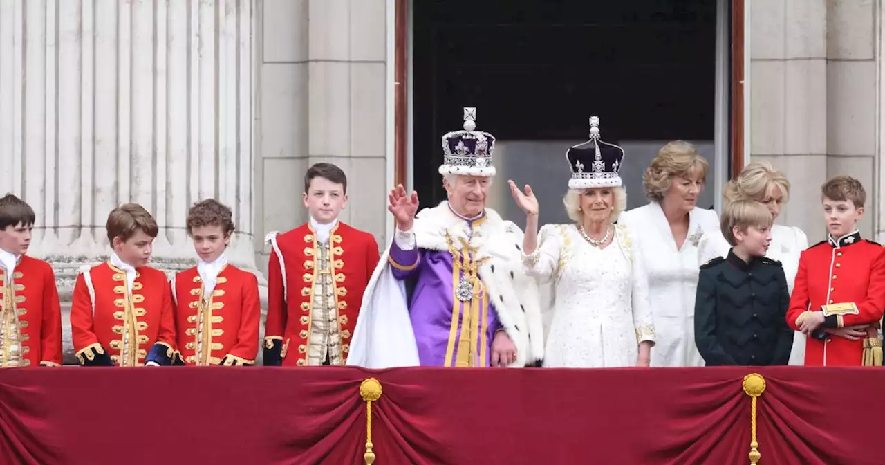 King Charles and Queen Camilla take to the Buckingham Palace balcony