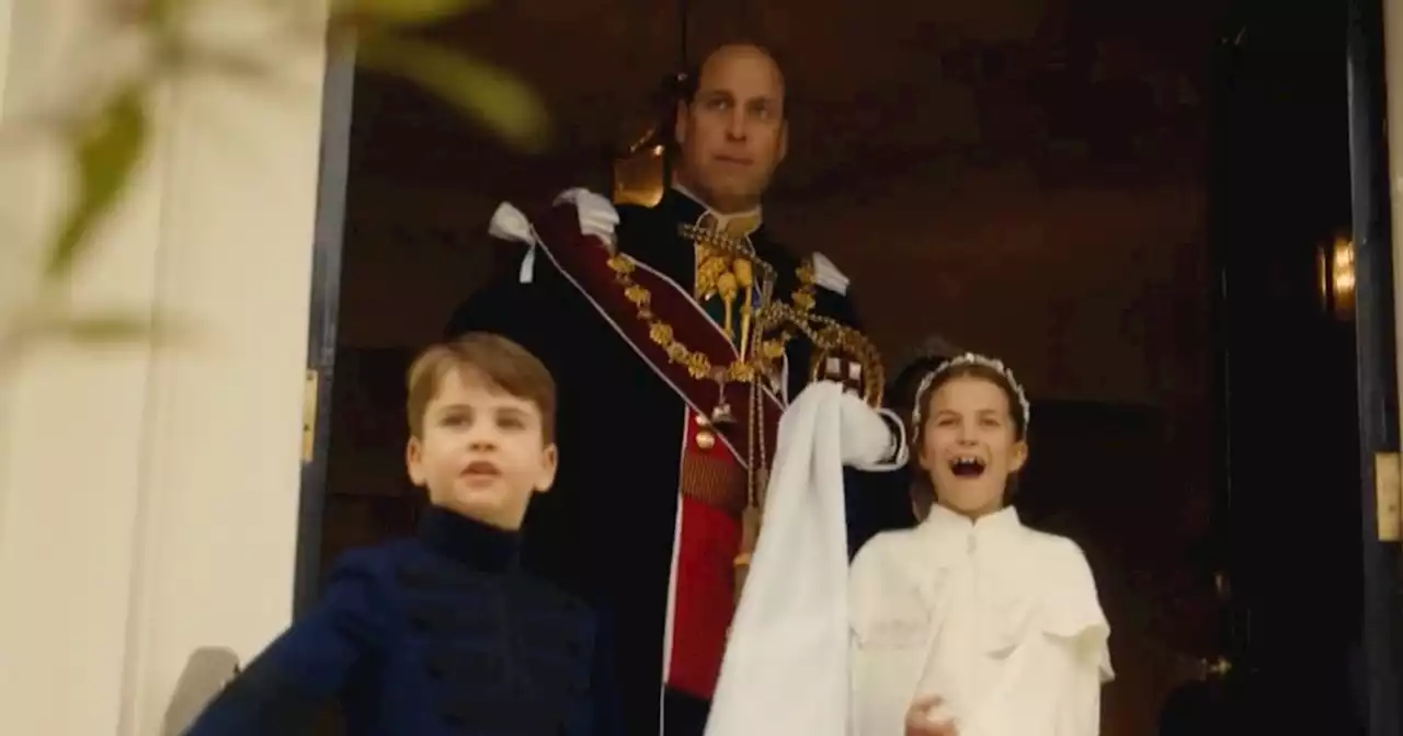 William and Kate share sweet clip of squealing kids getting ready for Coronation