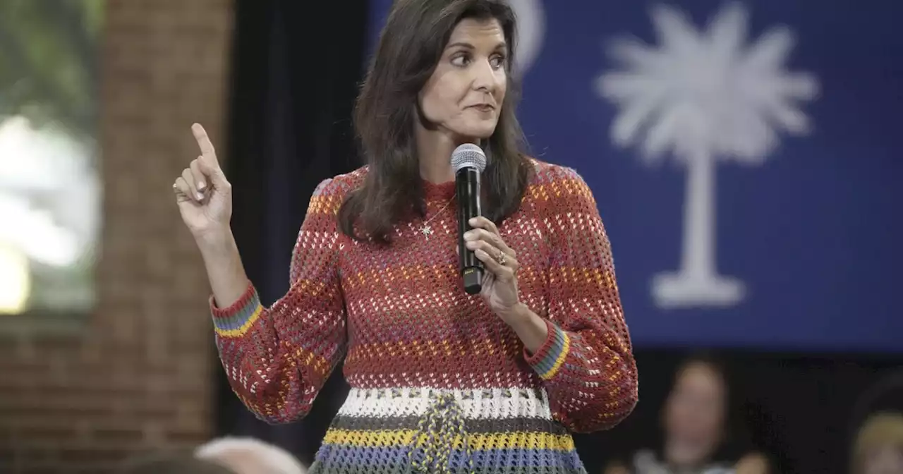 Nikki Haley takes stump speech to Virginia university's commencement ceremony