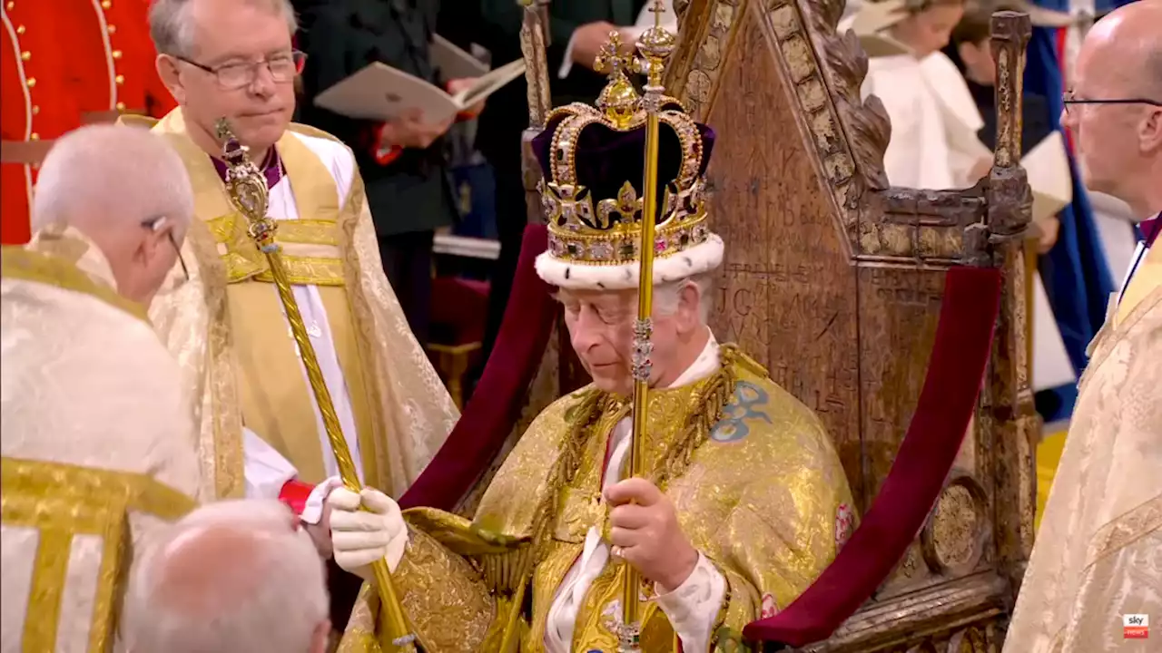 “God Save The King”: The Moment Charles III Was Crowned During Lavish Coronation