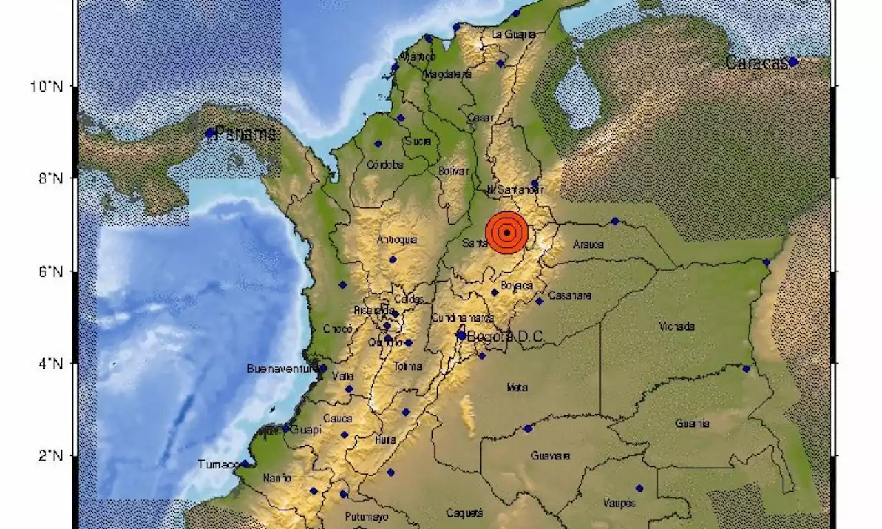 Nuevo temblor en Colombia, se sintió en el centro-oriente: esta fue su magnitud