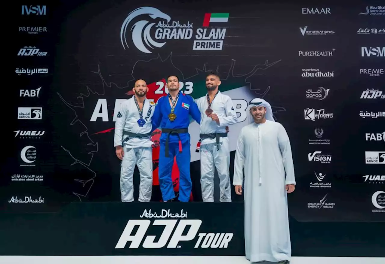بطل الجوجيتسو تاليسون سواريز.. يحتفل بذهبية جديدة في 'أبوظبي غراند سلام'