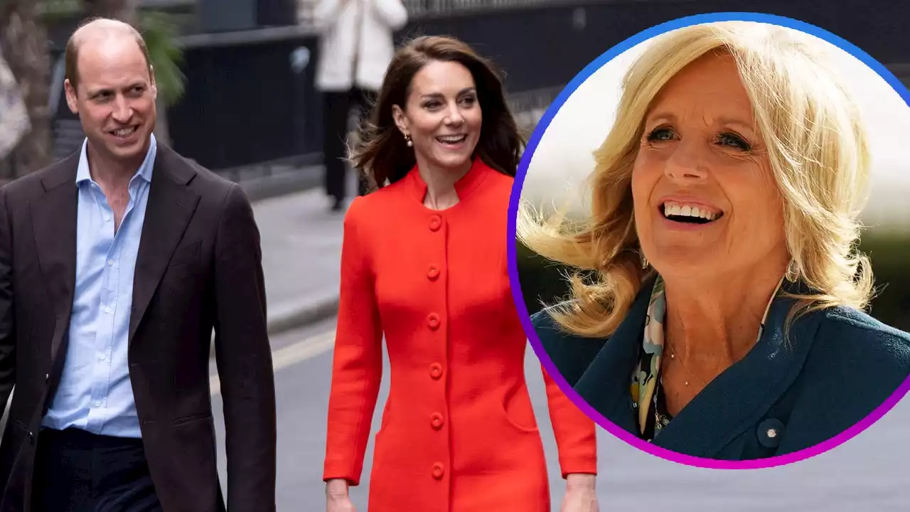 Kate Middleton and Prince William Attend Reception With Jill Biden