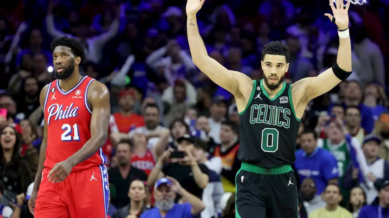 Tatum, Brown spark Celtics past 76ers 114-102 in Game 3