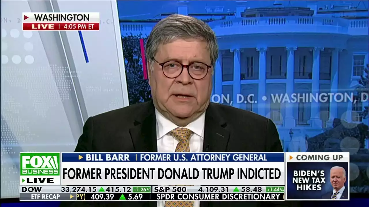 Bill Barr predicts 'horror show' if Trump re-elected, warns he will 'deliver chaos'