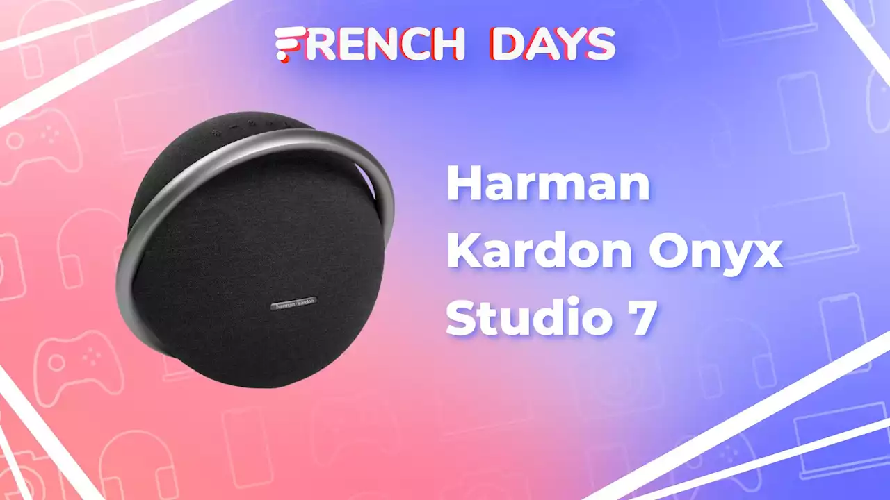 Cette élégante enceinte portable Harman Kardon est à -35 % pendant les French Days