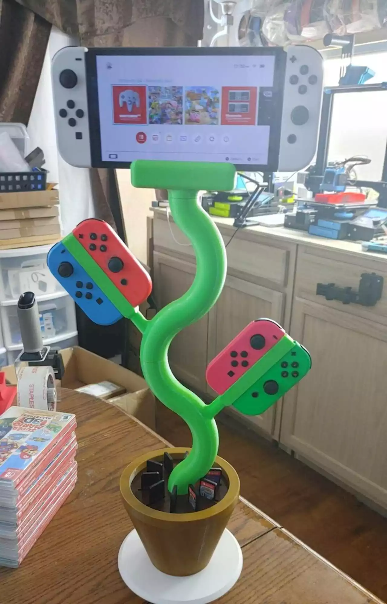 Support de plantes pour Nintendo Switch (Chargement)