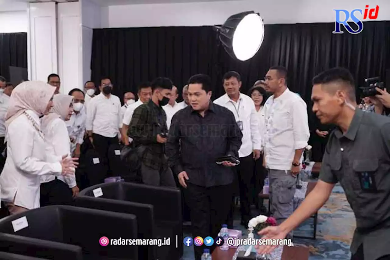 Buka BUMN Communications Week 2023, Erick Thohir Ajak BUMN Lebih Efektif dan Transparan