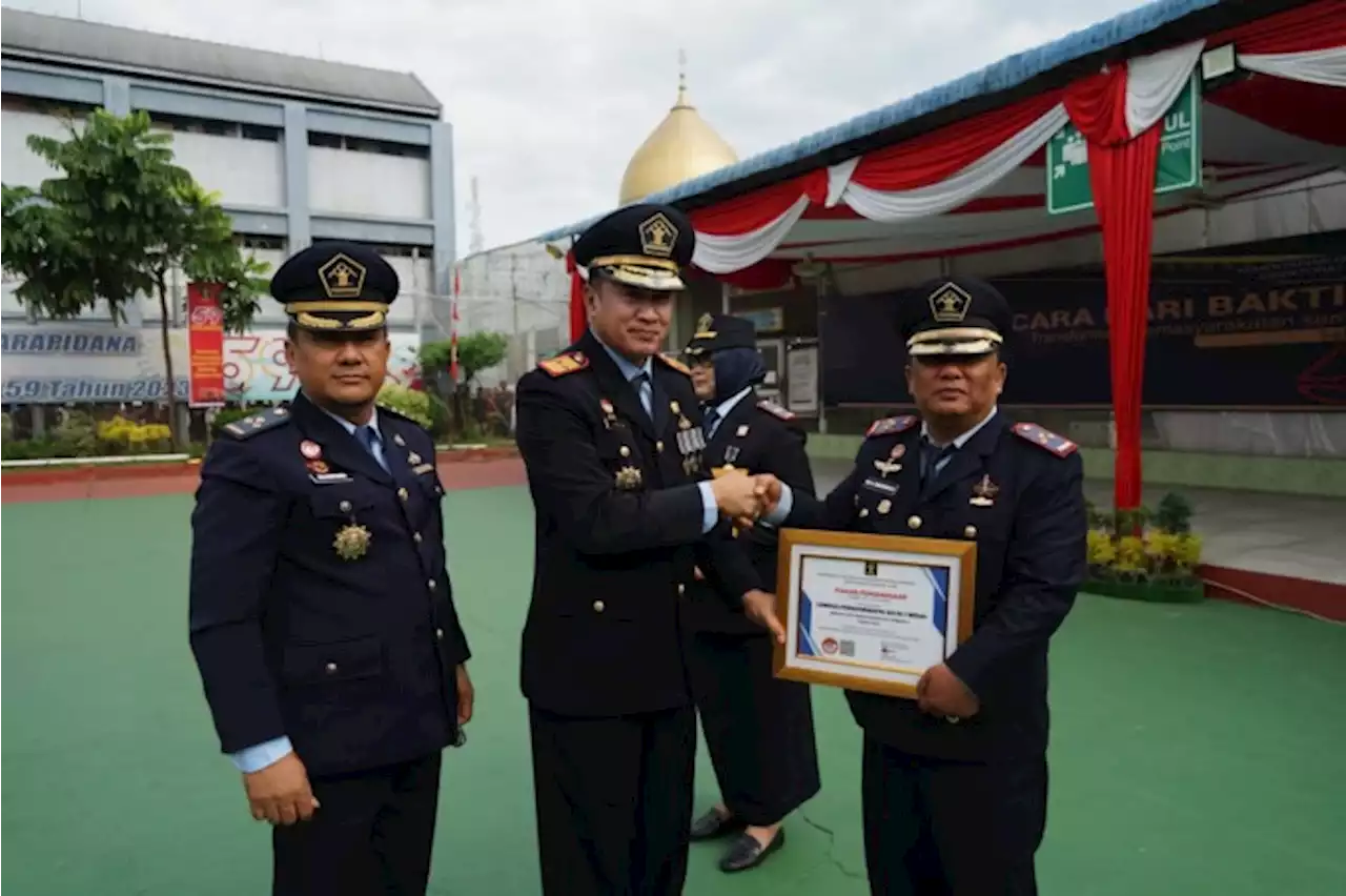 Sukses Jadi Tuan Rumah Peringatan HBP, Lapas Medan Raih Penghargaan