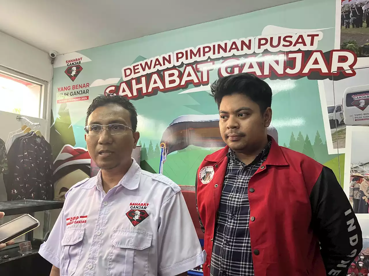 Resmikan Posko Pemenangan, Saga Targetkan Suara Milenial untuk Ganjar