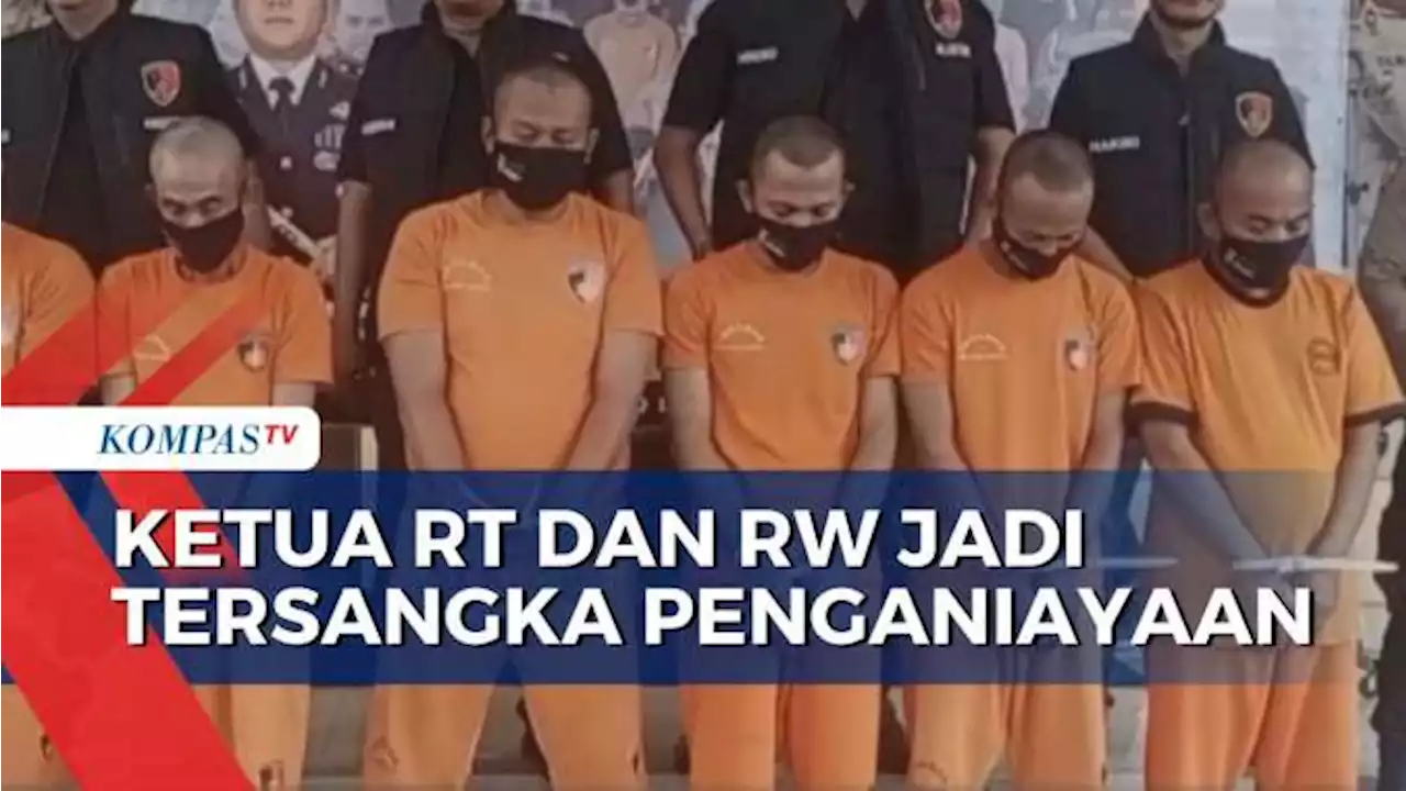 Ketua RT dan RW Jadi Tersagka Pengeroyokan Warga di Lebak Hingga Tewas