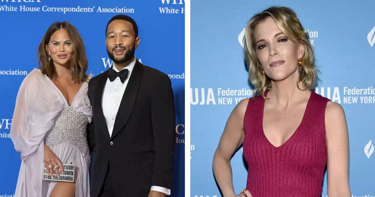 John Legend calls Megyn Kelly 'desperate' after rant about Chrissy Teigen's WHCD dress