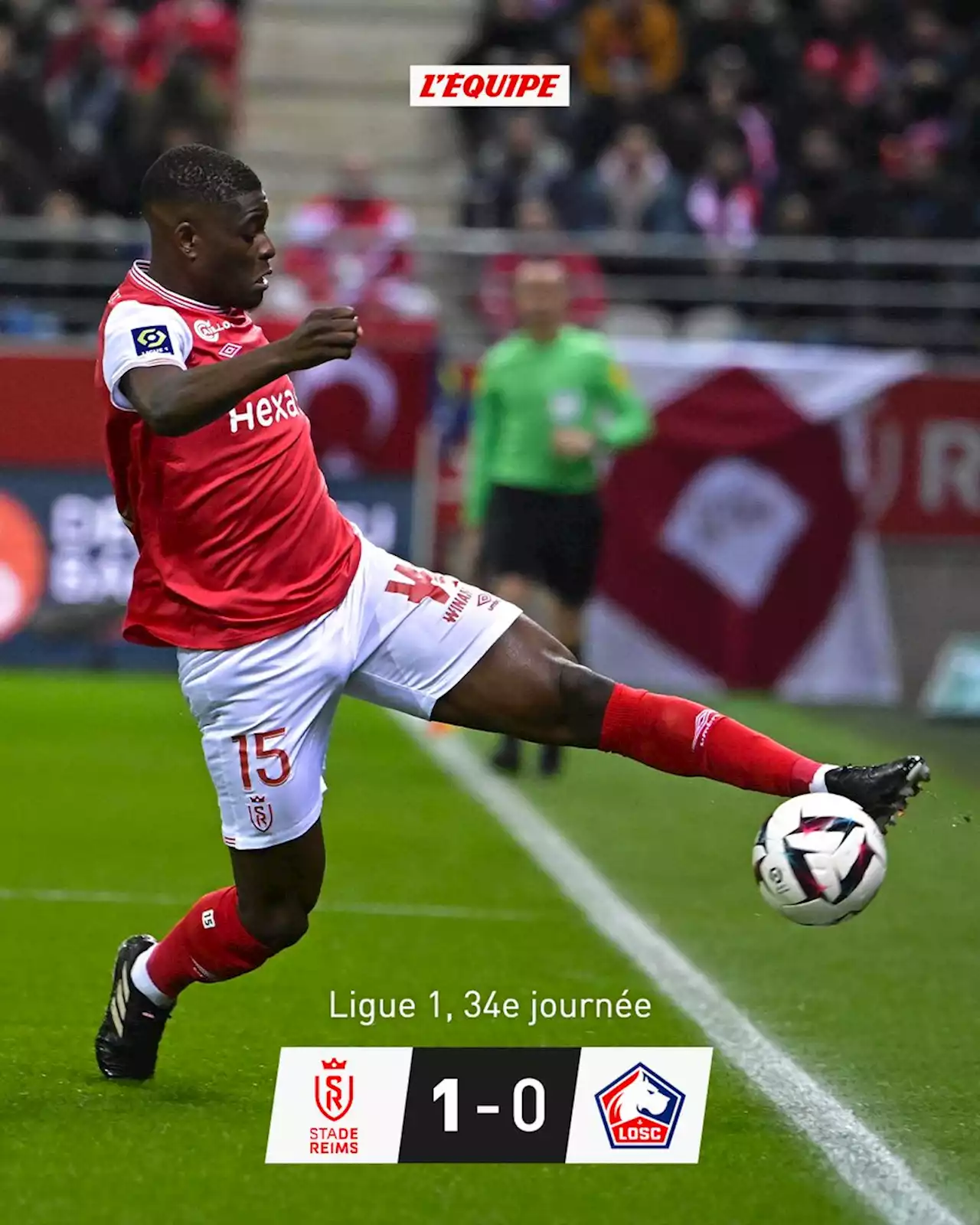 Reims 1-0 Lille, Ligue 1 Uber Eats : Munetsi fait douter les Dogues