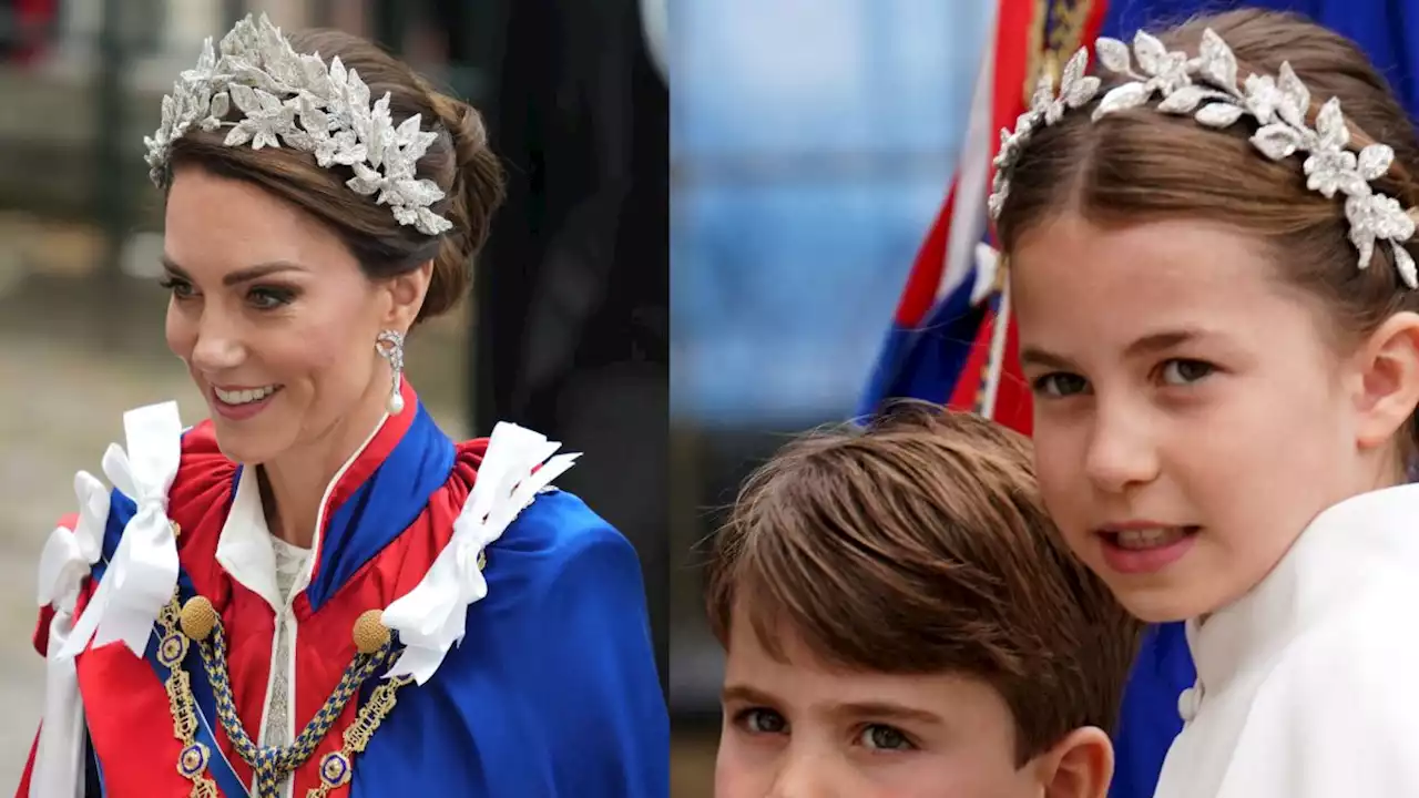 Charlotte Wore the Miniature Version of Princess Catherine's Floral Crown for the Coronation