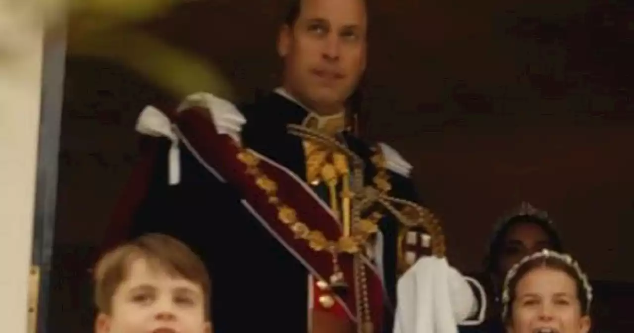 Prince William and Kate Middleton share behind-the-scenes Coronation footage