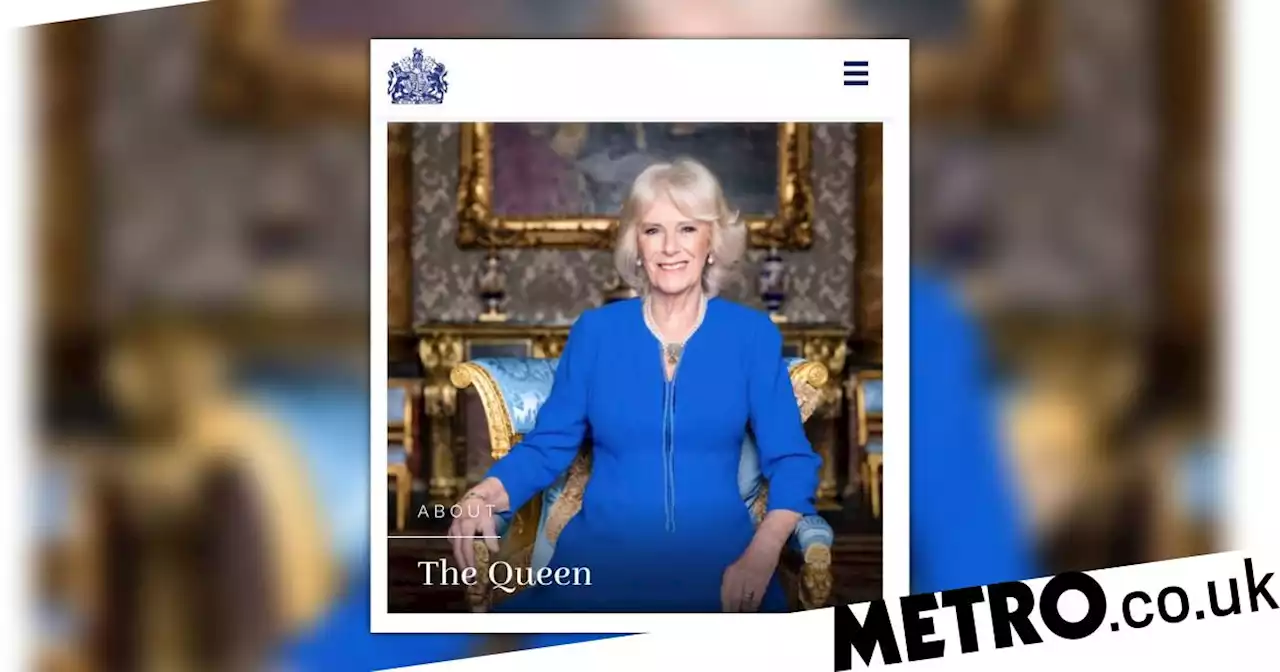 Royal family website updated calling Camilla 'Queen' instead of 'Queen Consort'