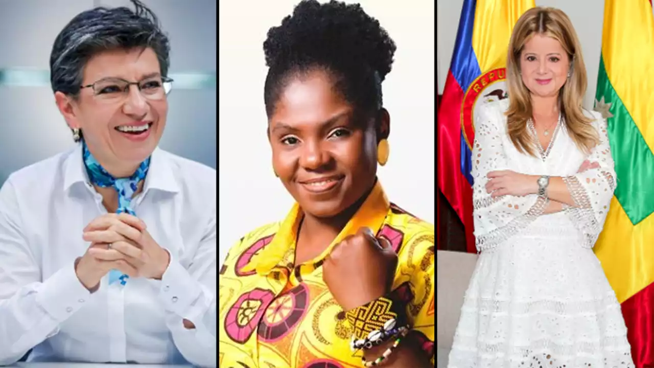 ¡Fuertes y empoderadas! Francia Márquez, Elsa Noguera y Claudia López entre las mujeres más poderosas según Forbes