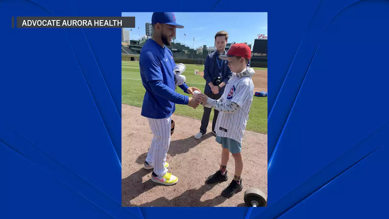 10-Year-Old Brain Tumor Survivor Becomes Cubs Honorary Bat Boy