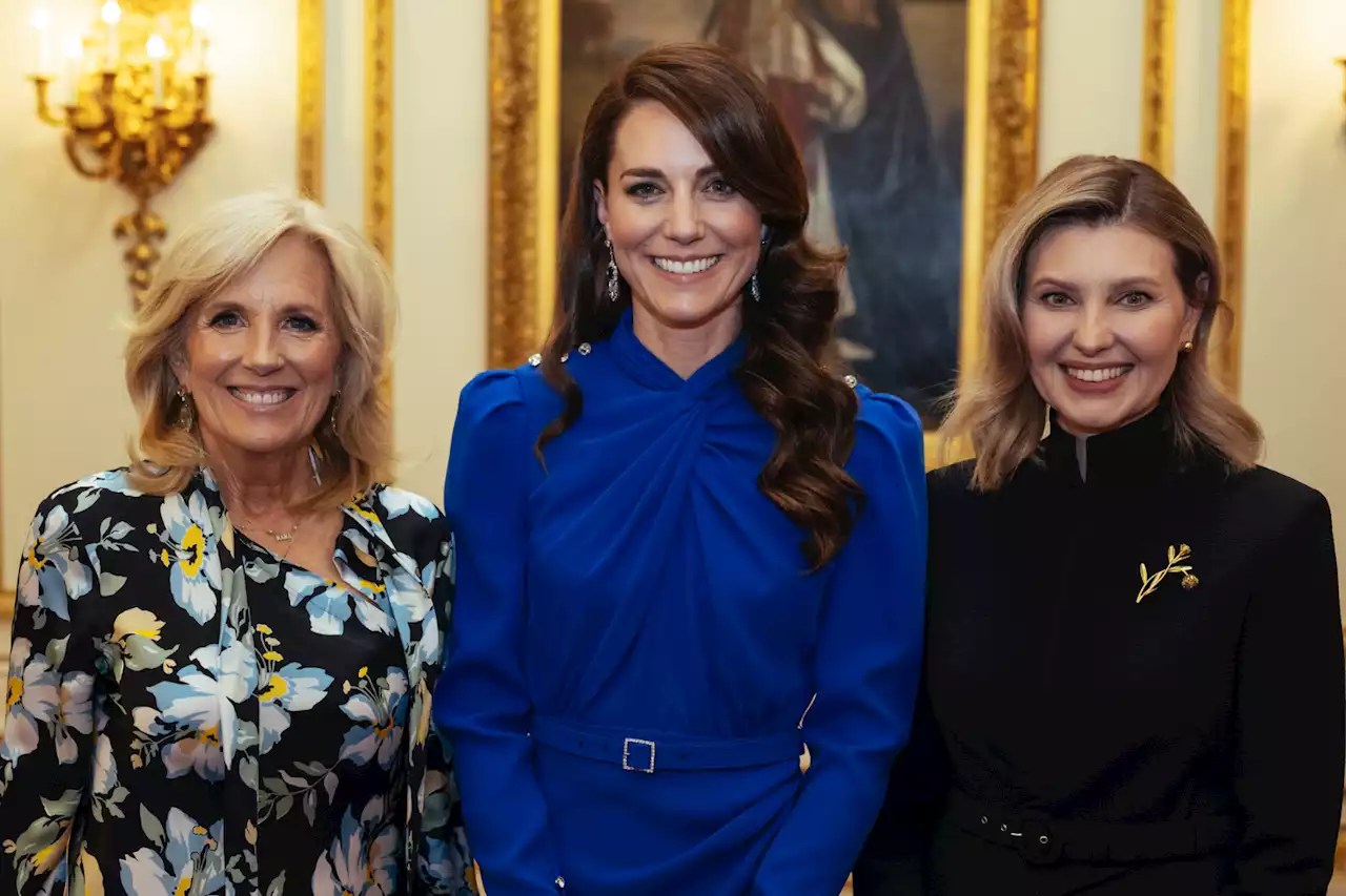 Kate Middleton brought Hollywood glamour for coronation Jill Biden meeting