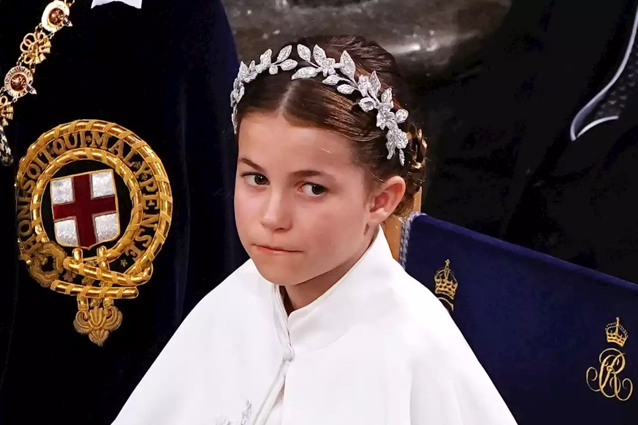 Princess Charlotte is Kate Middleton's 'mini-me' in coronation couture