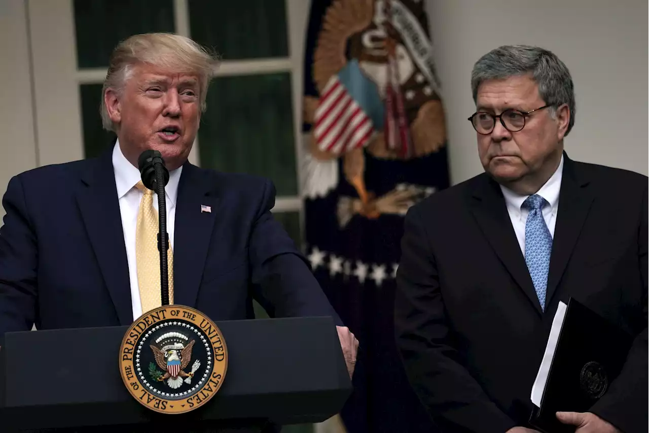 Trump hits back at former ally Bill Barr after 'horror show' criticism