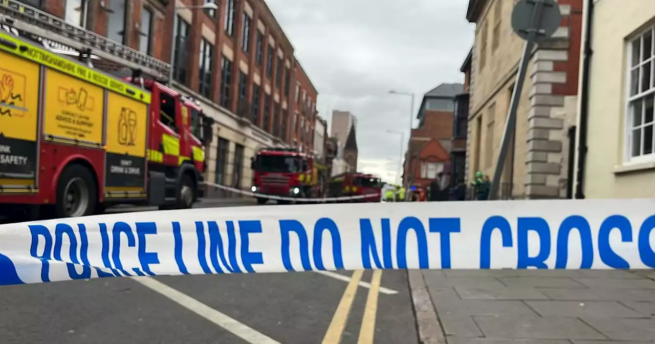 Road closed as emergency services called to incident in Nottingham