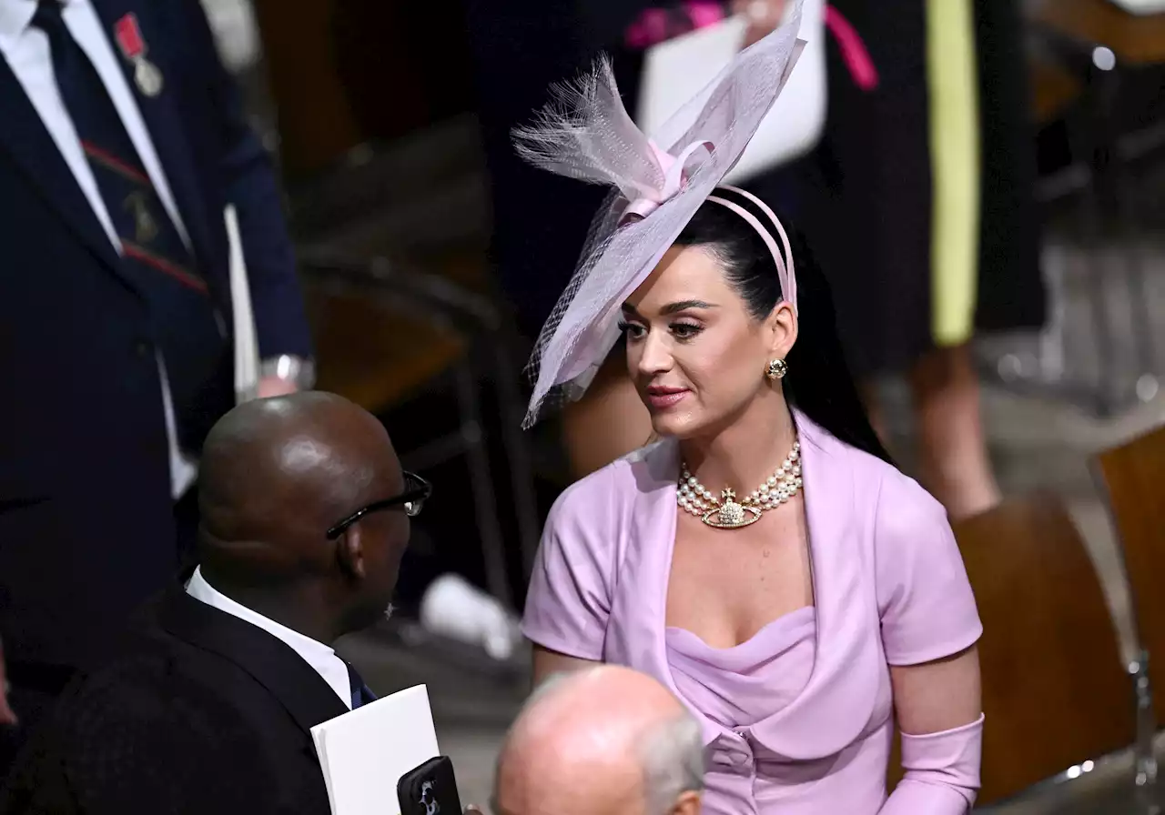 Katy Perry shrugs off coronation struggles ahead of concert performance